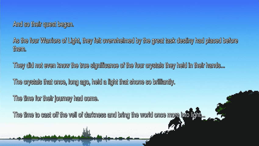 Chapter introduction cutscene