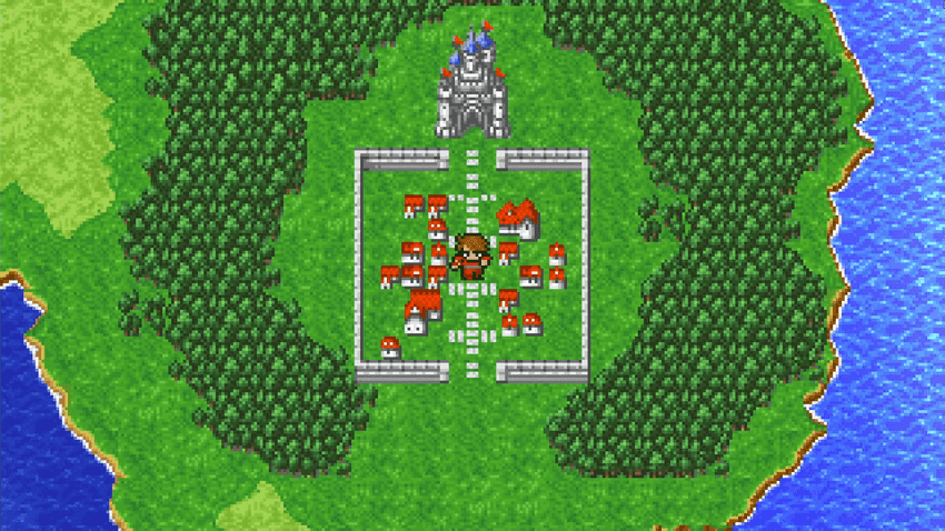 World map of Cornelia