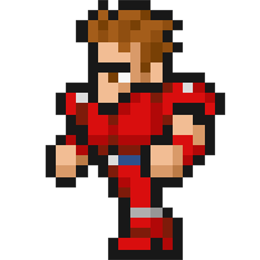 Knight class sprite from Final Fantasy 1 Pixel Remaster