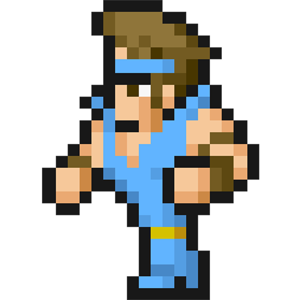 Master class sprite from Final Fantasy 1 Pixel Remaster