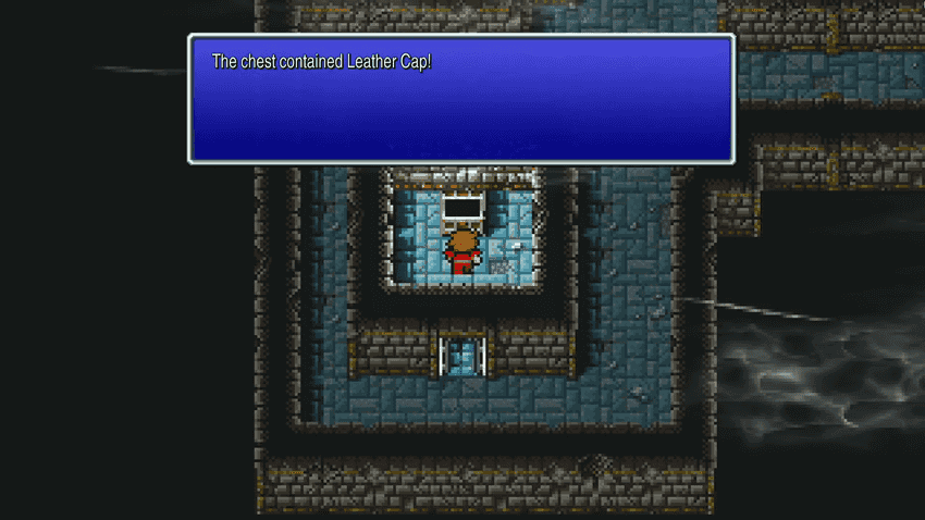 Leather Cap chest in Chaos Shrine southwest room