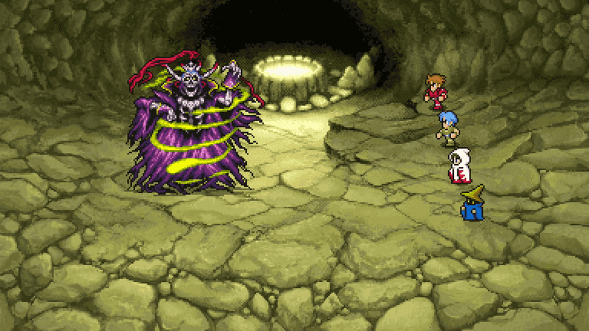 Battle against Lich, the Fiend of Earth