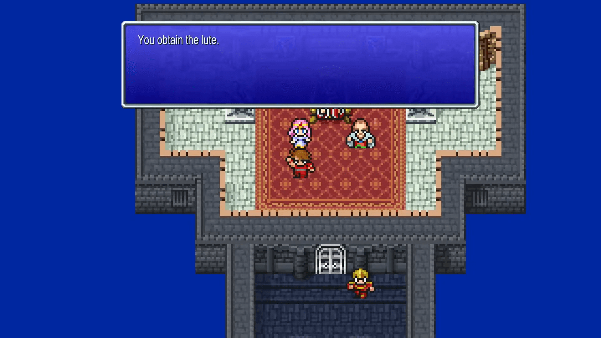 Pixel art of the Lute from Final Fantasy 1