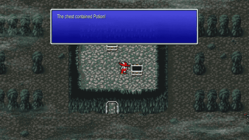 Potion chest in Marsh Cave B3 6th room