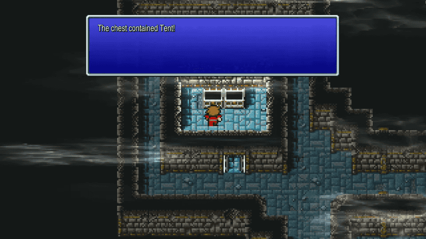 Tent chest in Chaos Shrine northwest room